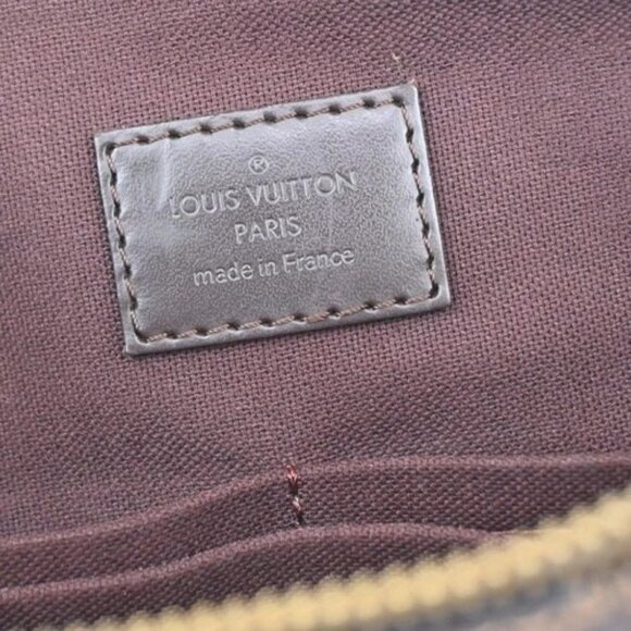 LOUIS VUITTON LV Iena PM Shoulder Bag Damier Ebene Leather Brown N41012 23EG094 - Picture 14 of 16